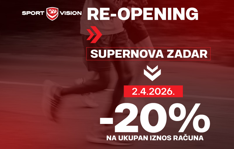 SPORT VISION ZADAR SUPERNOVA PONOVNO OTVARA SVOJA VRATA!